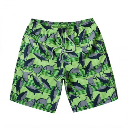 Short Estampado Masculino Confortavel Verão Praia Ajustavel