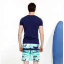 Men's Comfortably Fit Short Summer Beach Adjustable