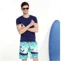 Short Estampado Masculino Confortavel Verão Praia Ajustavel