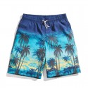 Short Estampado Masculino Confortavel Verão Praia Ajustavel