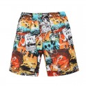 Short Estampado Masculino Confortavel Verão Praia Ajustavel