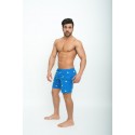 Men's Casual Short Bermuda Basic Cannabis Print