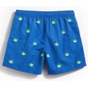 Men's Casual Short Bermuda Basic Cannabis Print