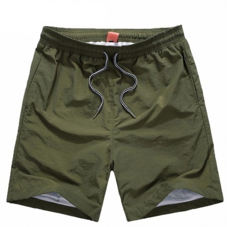 Bermuda Masculina Verde Exercito Limpa Sem Detalhes