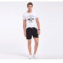 Short Curto Masculino Confortavel Casual Praia Verão Ajustavel