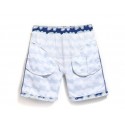 Short Estampado Geometrico Masculino Ajustavel Casual Praia Verão