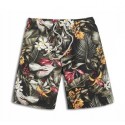 Bermuda Estampada Masculina Floral Ajustavelo Casual