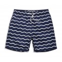 Short Curto Listrado Masculino Casual Praia verão Confortavel