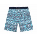 Bermuda Solta Masculina Confortavel Casual Geometrica