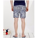 Men's Casual Bermuda Comfortable Casual Geometrica