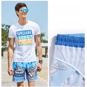 Bermuda Curta Masculina Estampada Animal Praia Verão casual