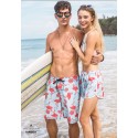 Bermuda Estampada Masculina Praia Casual verão Confortavel