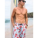 Bermuda Estampada Masculina Praia Casual verão Confortavel