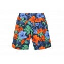 Bermuda Estampado Floral Masculino Confortavel Casual Praia Verão