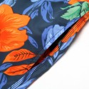 Bermuda Estampado Floral Masculino Confortavel Casual Praia Verão