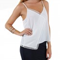 Blouse Women White Modern Basic