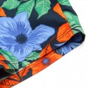 Bermuda Estampado Floral Masculino Confortavel Casual Praia Verão