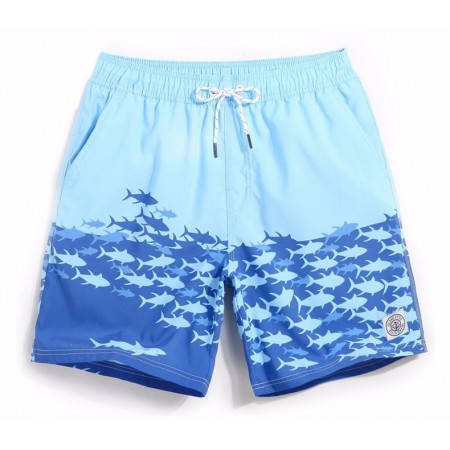 Bermuda Curta Masculina Estampada Confortavel Casual Praia