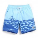 Bermuda Curta Masculina Estampada Confortavel Casual Praia