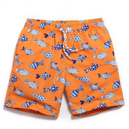 Men's Short Print Comfort Fit Casual Summer Beach