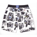 Short Men Casual Beach Summer Comfortable Adjustable Print