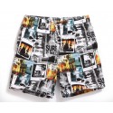 Men's Bermuda Print Casual Comfortable Summer Beach