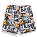 Bermuda Masculina Estampada Casual Praia Verão Confortavel