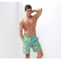 Short Masculino Casual Praia Verão Estampado Animal Confortavel