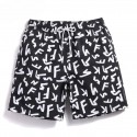 Short Curto Masculino Estampado Lestras Confortavel Casual