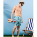 Short Masculino Estampado Confortavel Curto Ajustavel Praia Verão