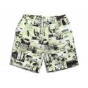 Short Masculino Estampado Confortavel Curto Ajustavel Praia Verão