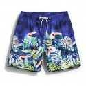 Short Animal Print Comfortable Male Adjustable Summer Beach