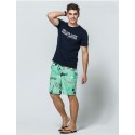 Short Curto Estampado Masculino Praia verão Confortavel Casual