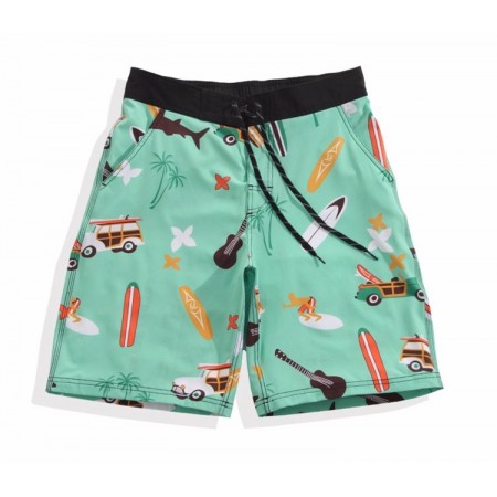 Short Short Print Men Beach Summer Comfortably Casual