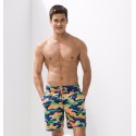 Short Camuflado Masculino Confortavel Ajustavel Praia verão Casual