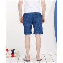 Printed Bermuda Comfortable Adjustable Male Casual Beach