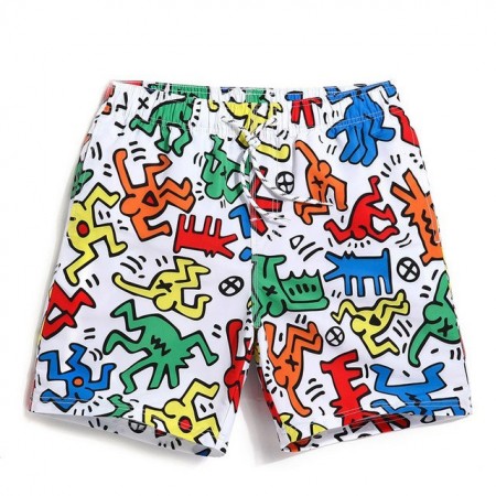 Comfortable Short Bermuda Men's Summer Adjustable Beach Bermuda