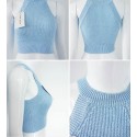 Blouse Minnie Women Regatta Knitted Various Colors in Cotton