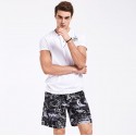 Bermuda Curta Masculina Confortavel Ajustavel Acima do joelho Casual