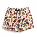 Short Curto Masculino Estampado Confortavel Praia Verão Casual