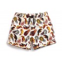 Short Curto Masculino Estampado Confortavel Praia Verão Casual