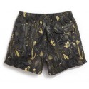 Short Curto Masculino Estampado Confortavel Praia Verão Casual