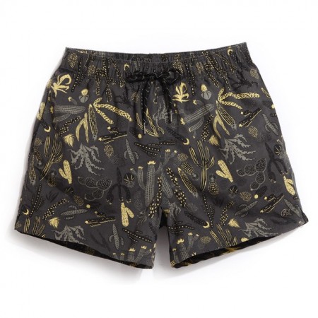 Men's Short Short Comfortable Beach Print Summer Casual