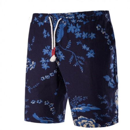 Men's Bermuda Print Casual Comfort Summer Beach