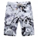 Bermuda Masculino estampada Floral Confortavel Ajustavel Casual