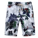 Men's Bermuda Floral Printed Comfortably Adjustable Casual