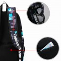 Mochila com Bateria Interna Estampada Unissex Geometrica Casual Modern