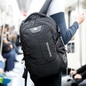 Notebook Backpack with Internal Battery for Stylish Cell Phone