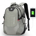 Notebook Backpack with Internal Battery for Stylish Cell Phone