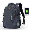 Notebook Backpack with Internal Battery for Stylish Cell Phone